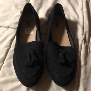 Women’s suede loafers